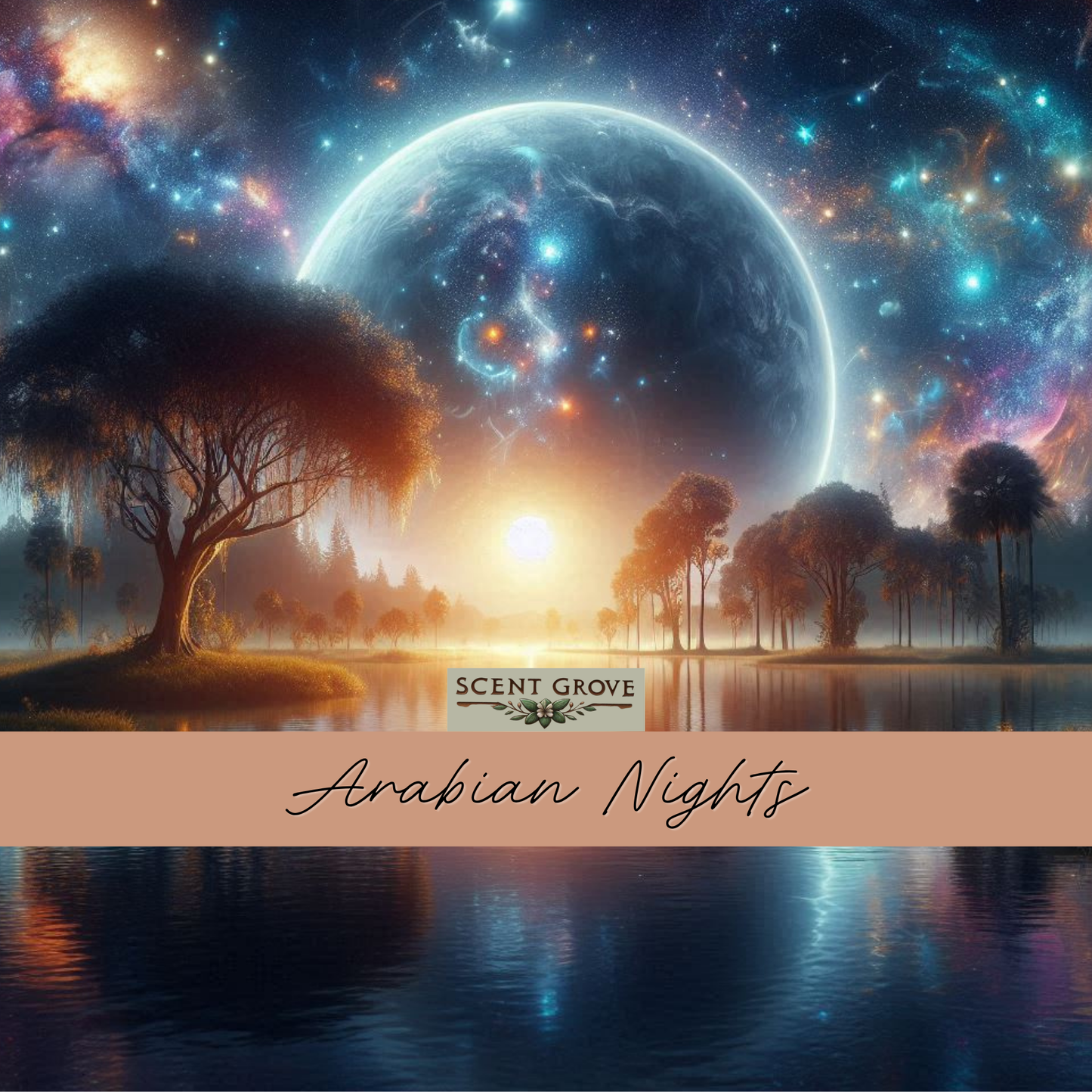 Arabian Nights scented soy wax melt