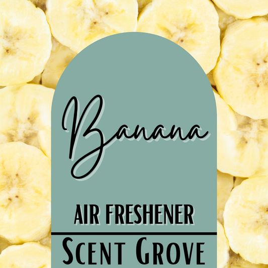 Banana Scented Air Freshener Spray multi purpose for car, home, room