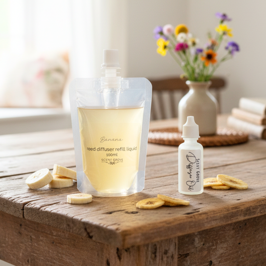 Banana Scented Diffuser Refill Liquid