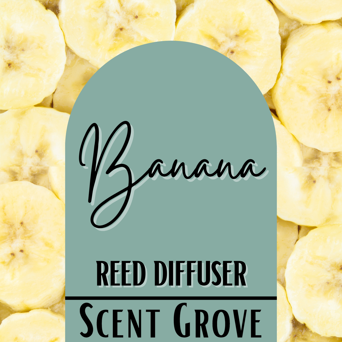 Banana Scented Reed Diffuser 200ml