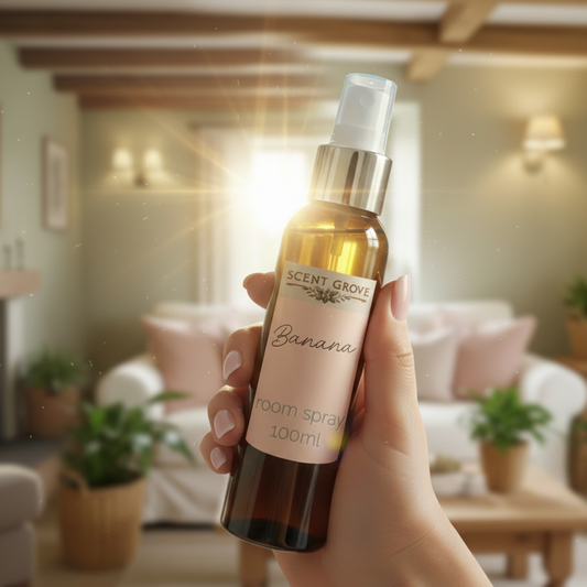 Banana Scented Air Freshener Spray multi purpose for car, home, room