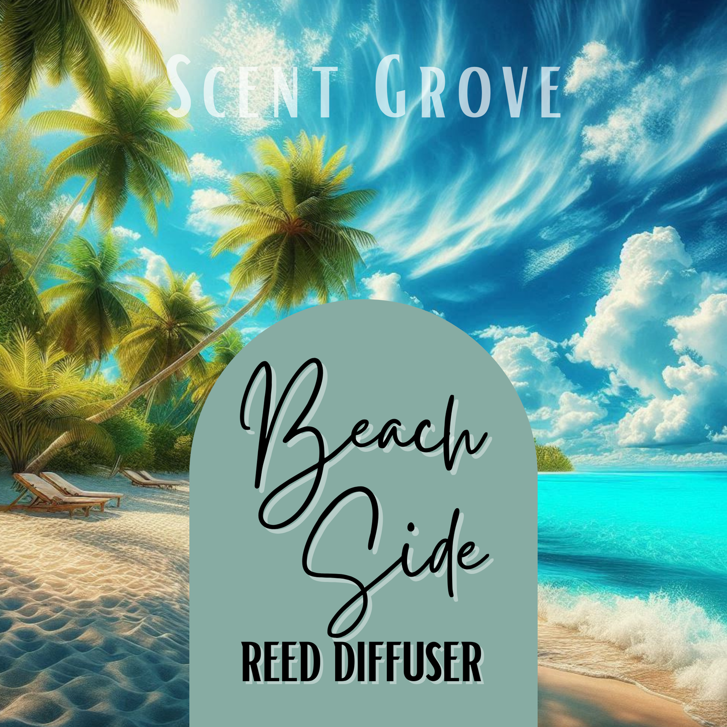 Beach Side Scented Reed Diffuser 200ml