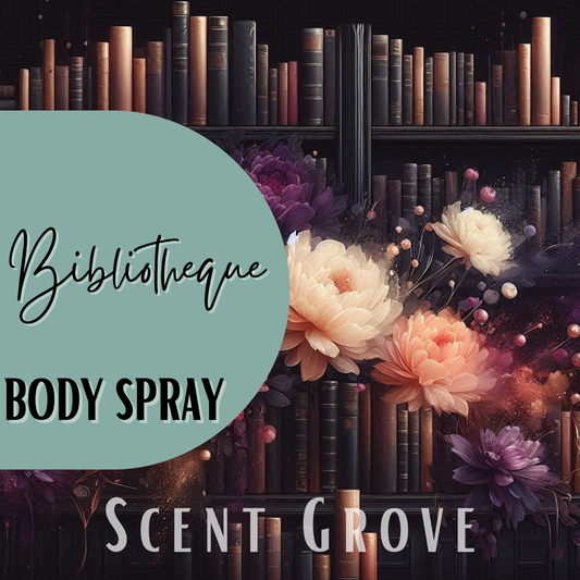 Bibliotheque scented body mist spray 100ml