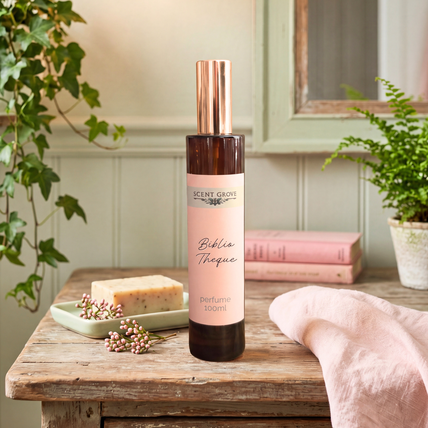 Bibliotheque scented fine perfume mist