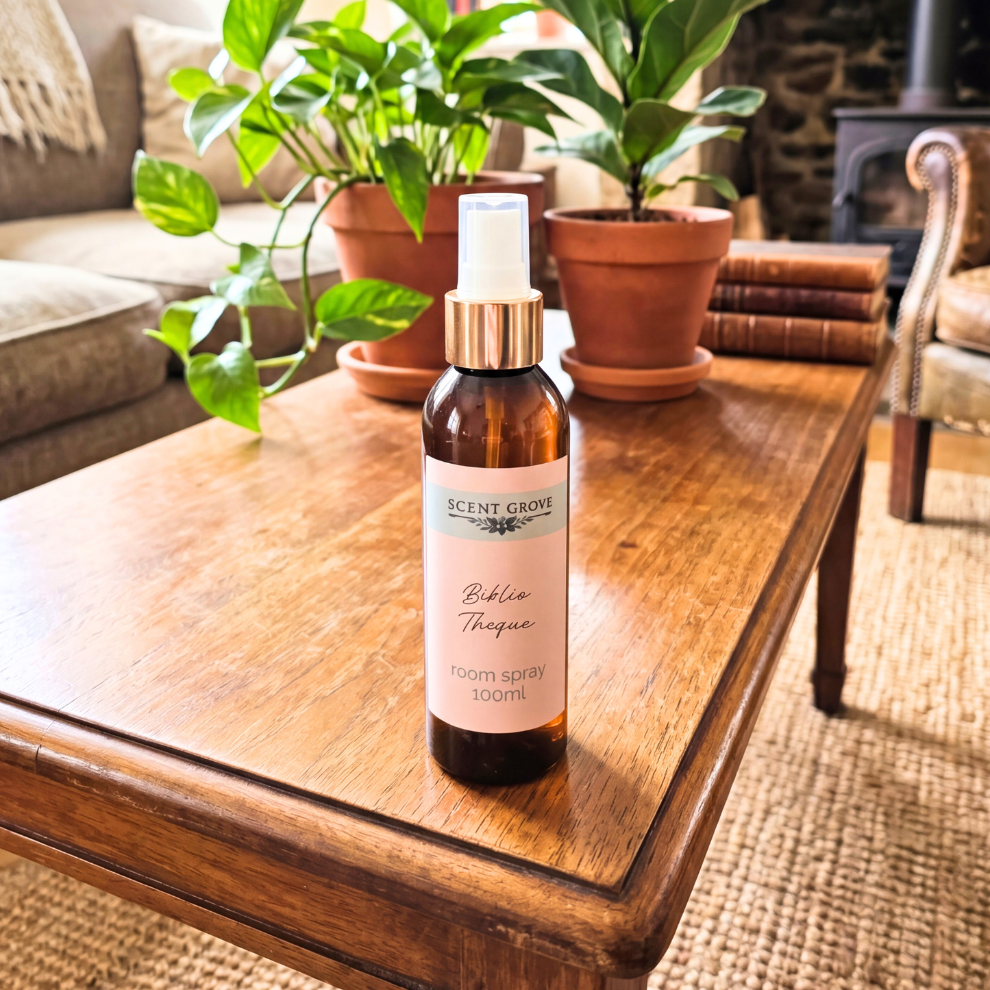 Bibliotheque Scented Air Freshener Spray multi purpose for car, home, room