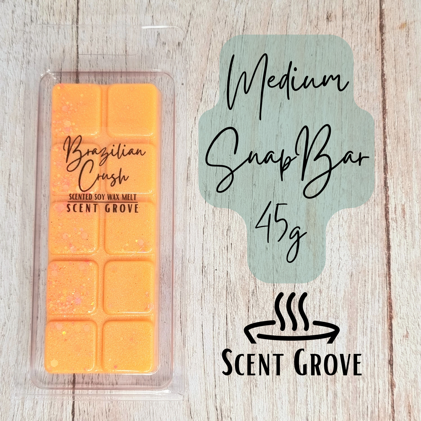 Brazilian Crush scented soy wax melt