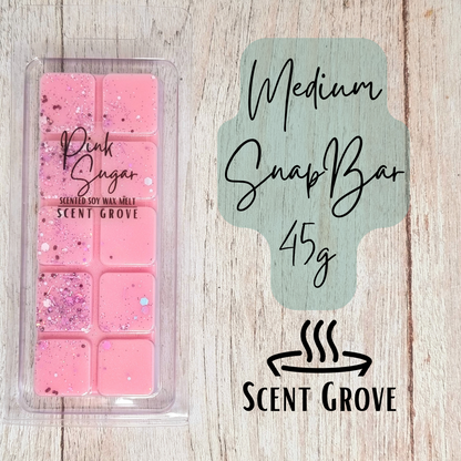 Pink Sugar scented soy wax melt