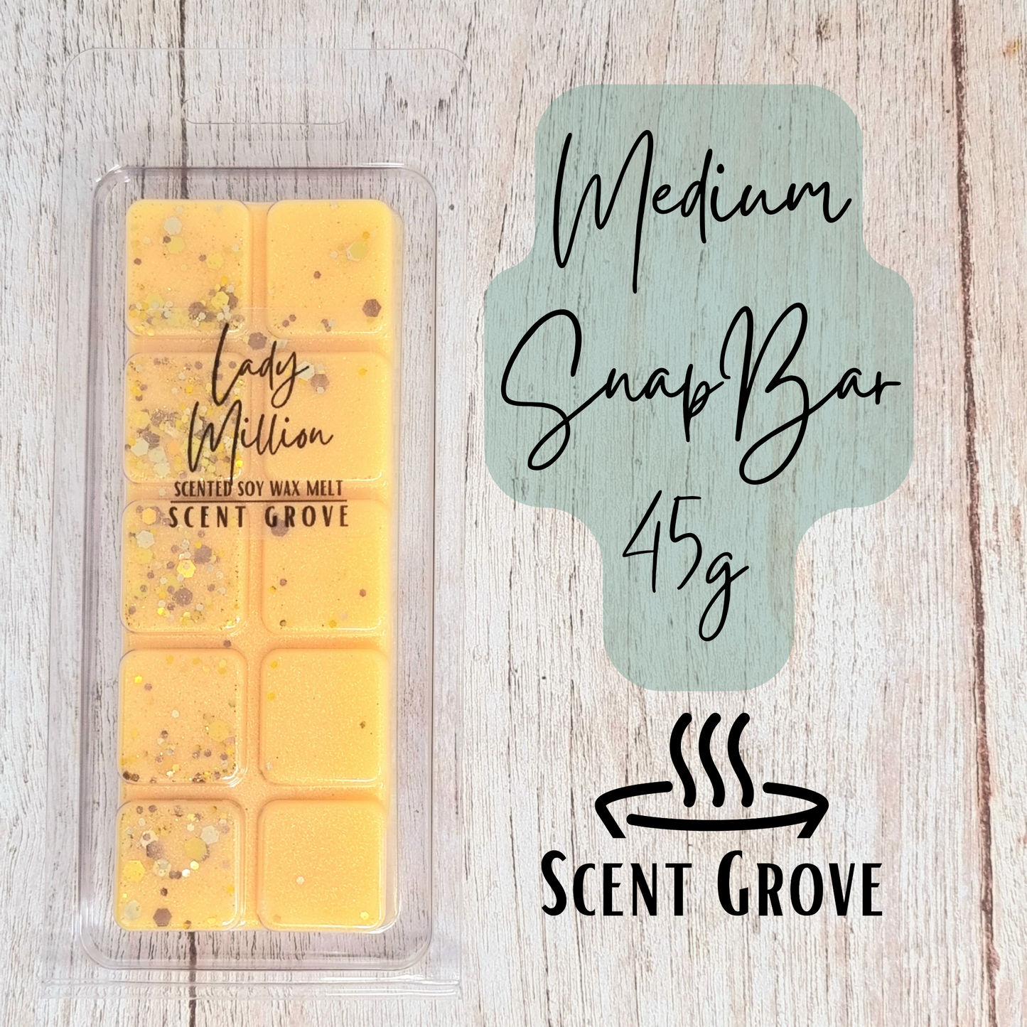 Lady Million inspired soy wax melt