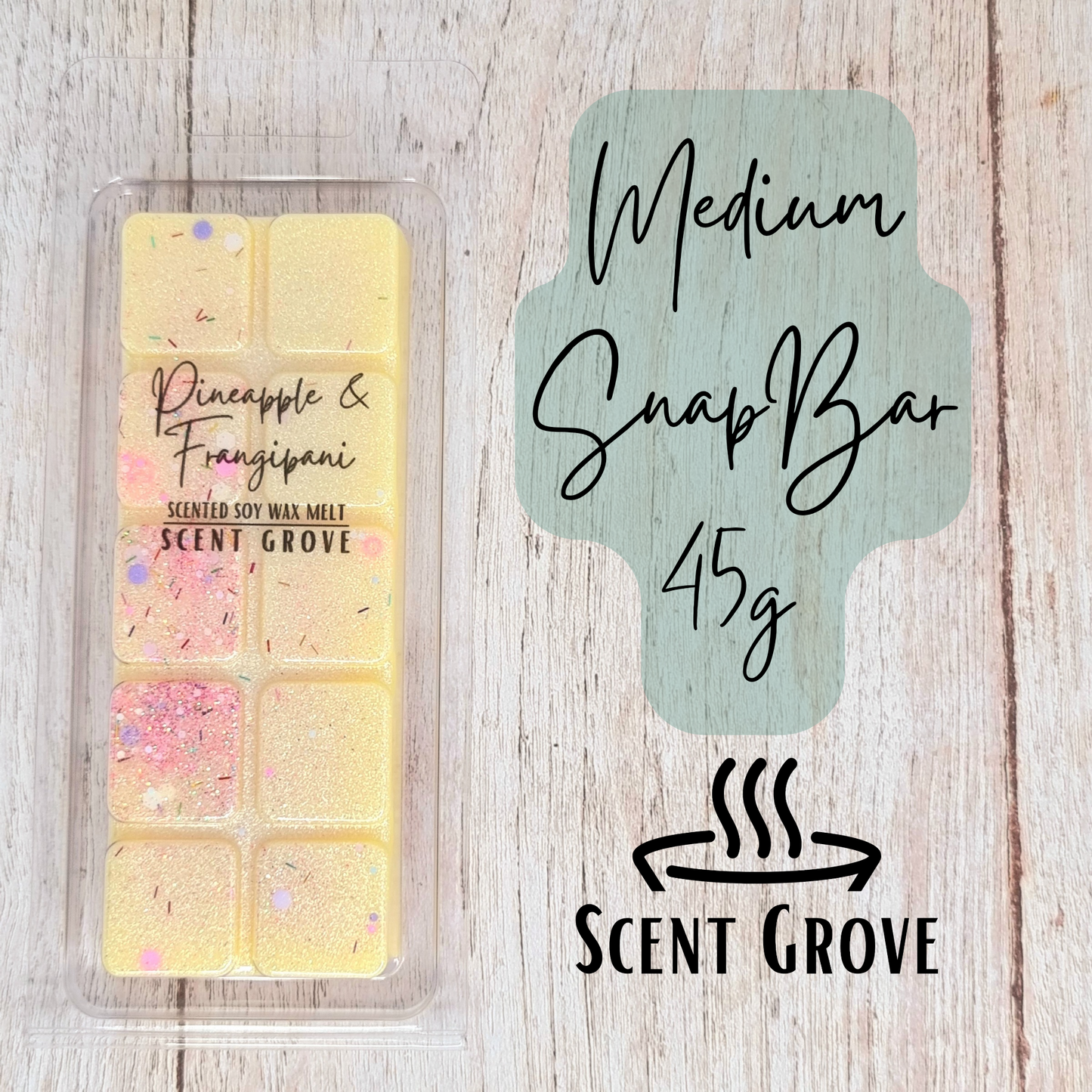 Pineapple & Frangipani soy wax melt