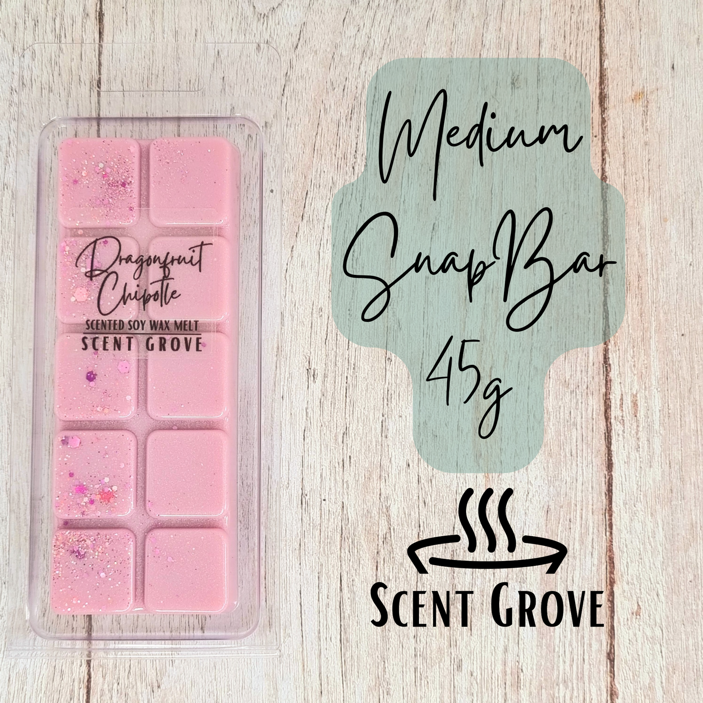 Dragonfruit Chipotle scented soy wax melt