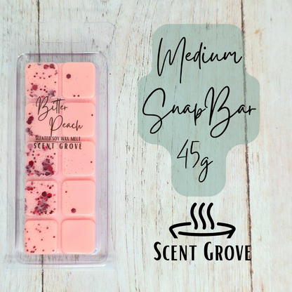 Bitter Peach Type soy wax melt