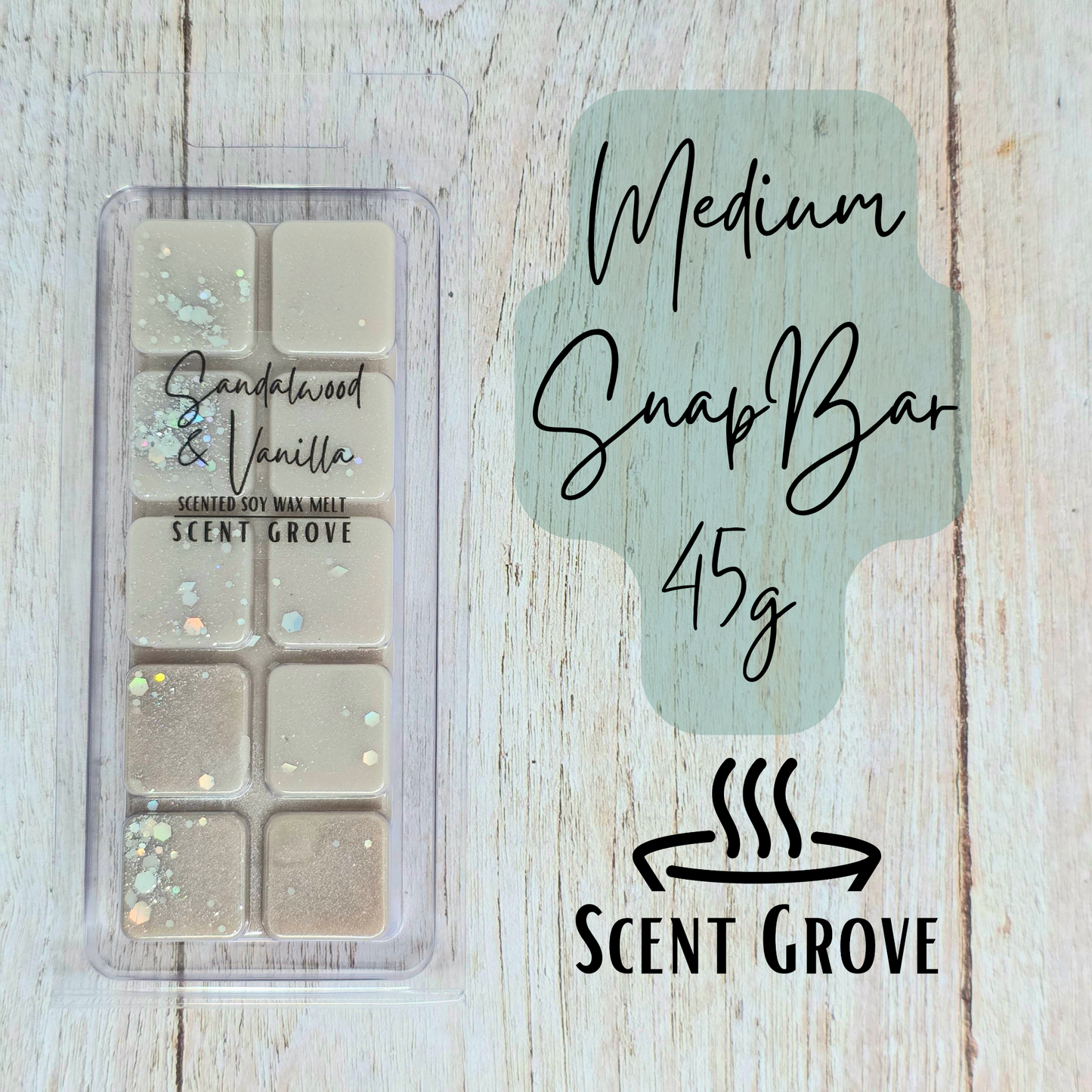 Sandalwood & Vanilla soy wax melt