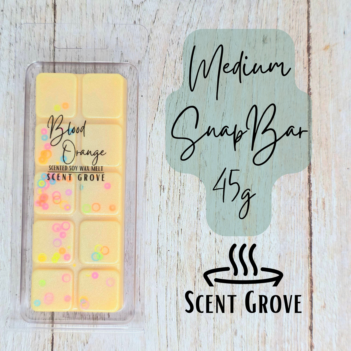 Blood Orange scented soy wax melt