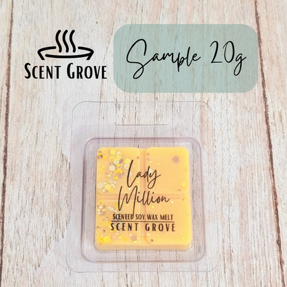 Lady Million inspired soy wax melt