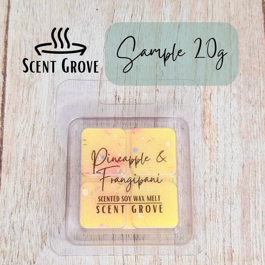 Pineapple & Frangipani soy wax melt