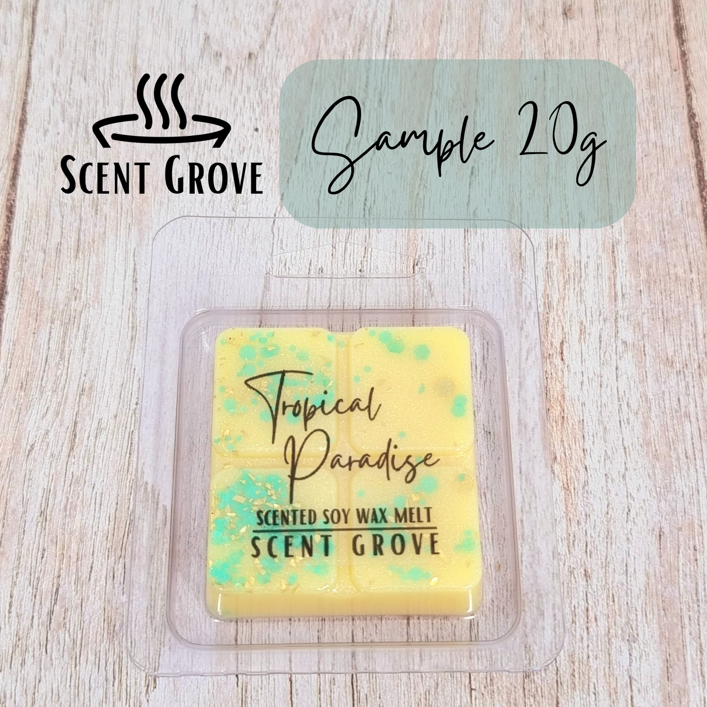 Tropical Paradise scented soy wax melt
