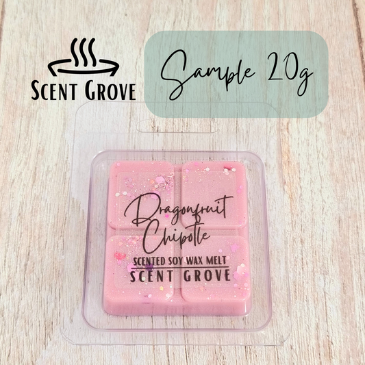 Dragonfruit Chipotle scented soy wax melt
