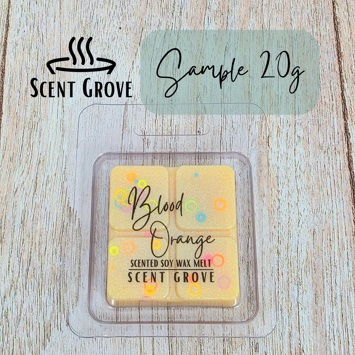 Blood Orange scented soy wax melt
