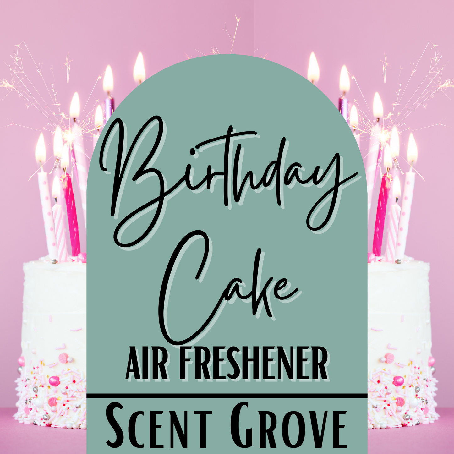 Birthday Cake Scented Air Freshener Spray multi purpose for car, home, room