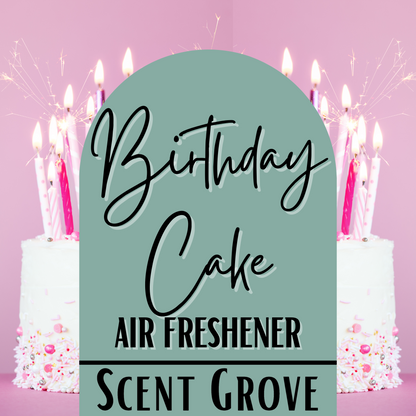 Birthday Cake Scented Air Freshener Spray multi purpose for car, home, room