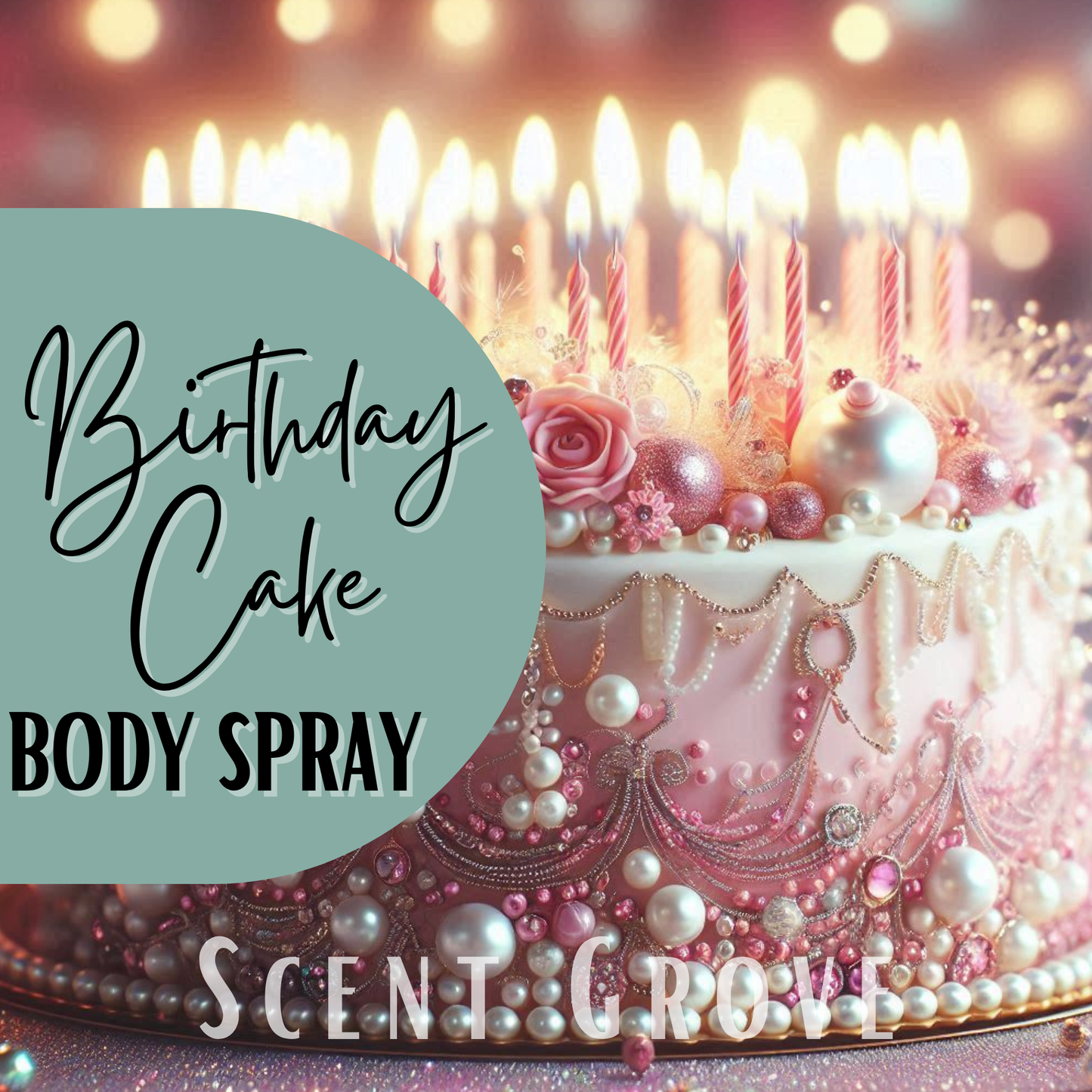 Birthday Cake scented body mist spray 100ml