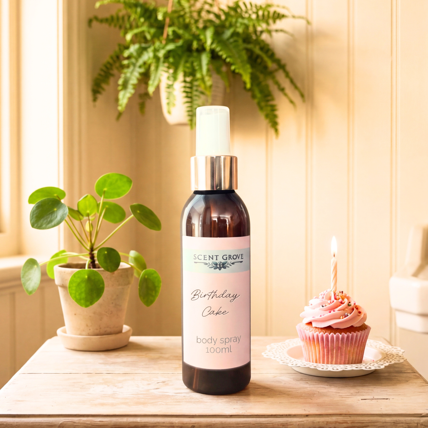 Birthday Cake scented body mist spray 100ml