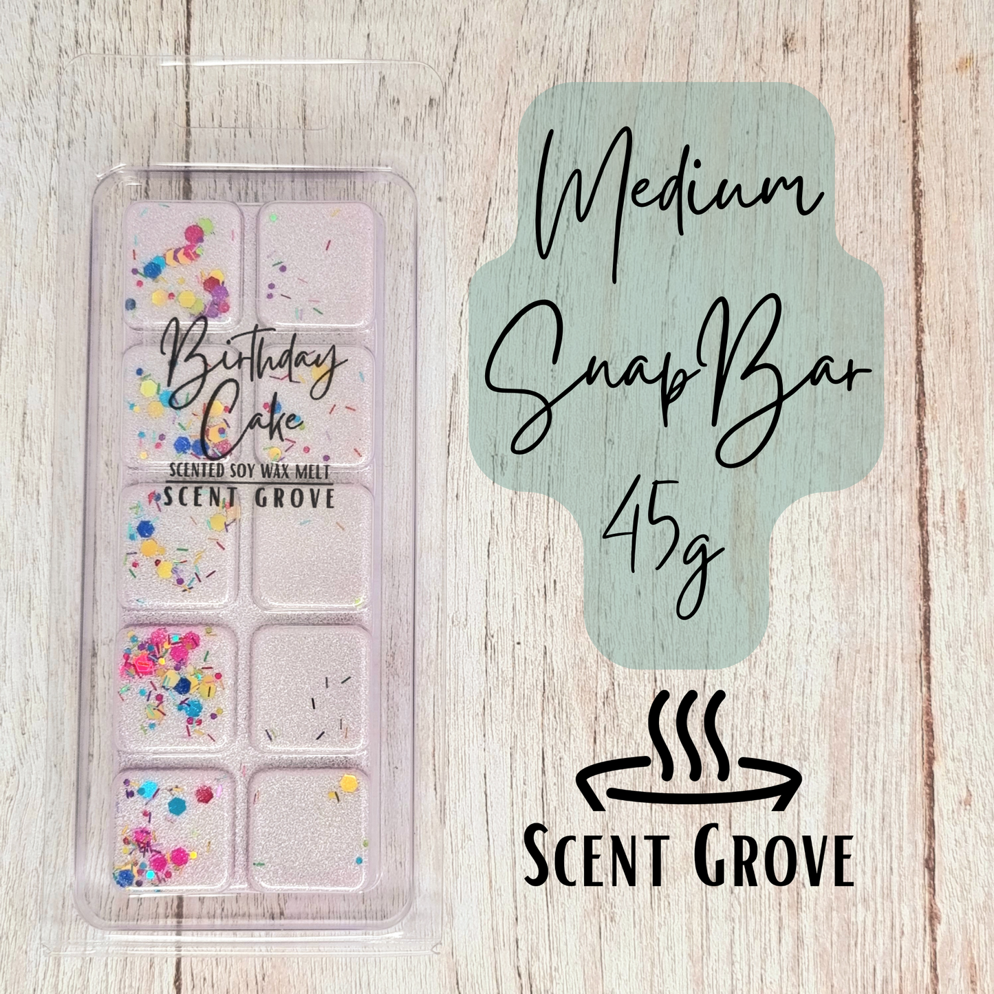 Birthday Cake scented soy wax melt