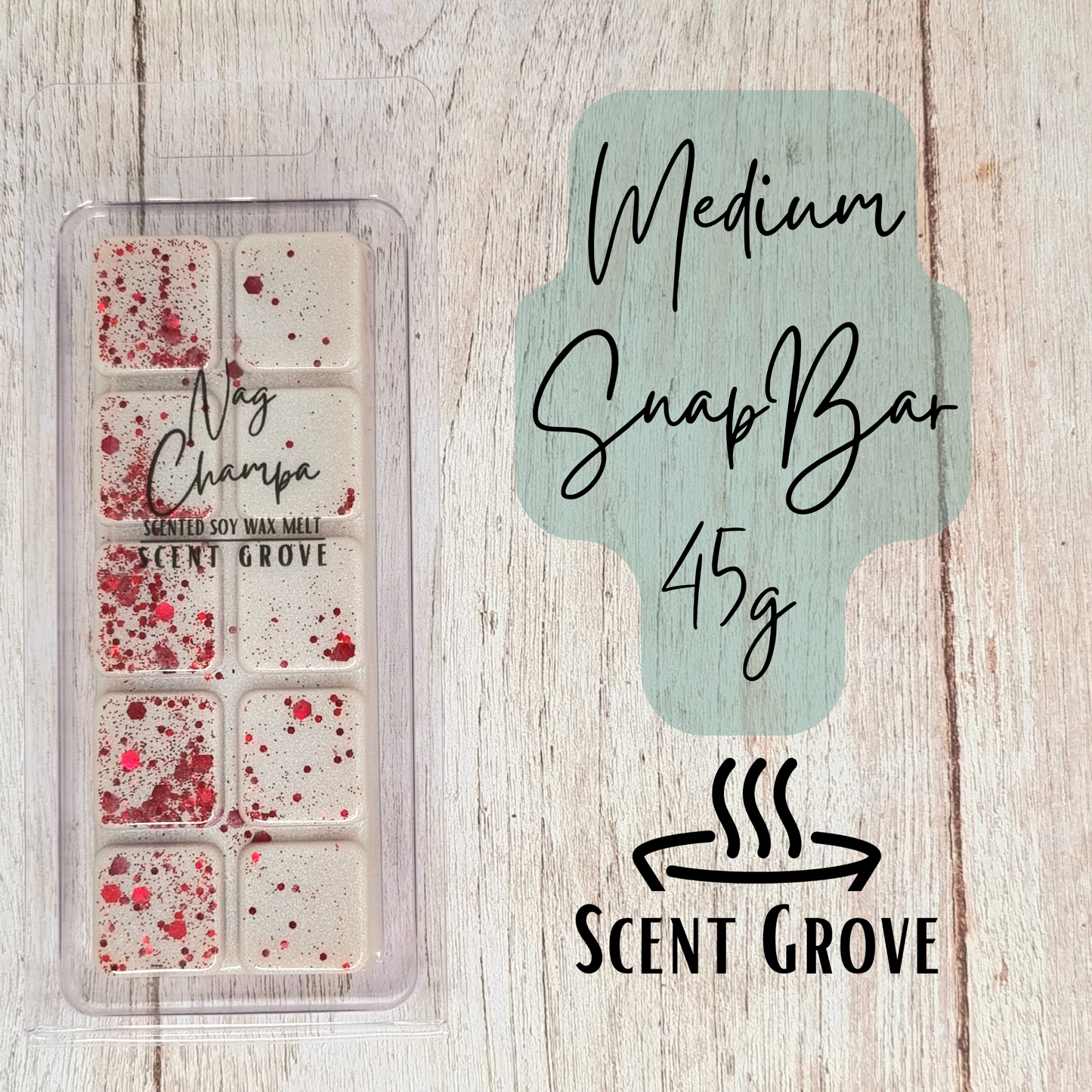 Nag Champa scented soy wax melt
