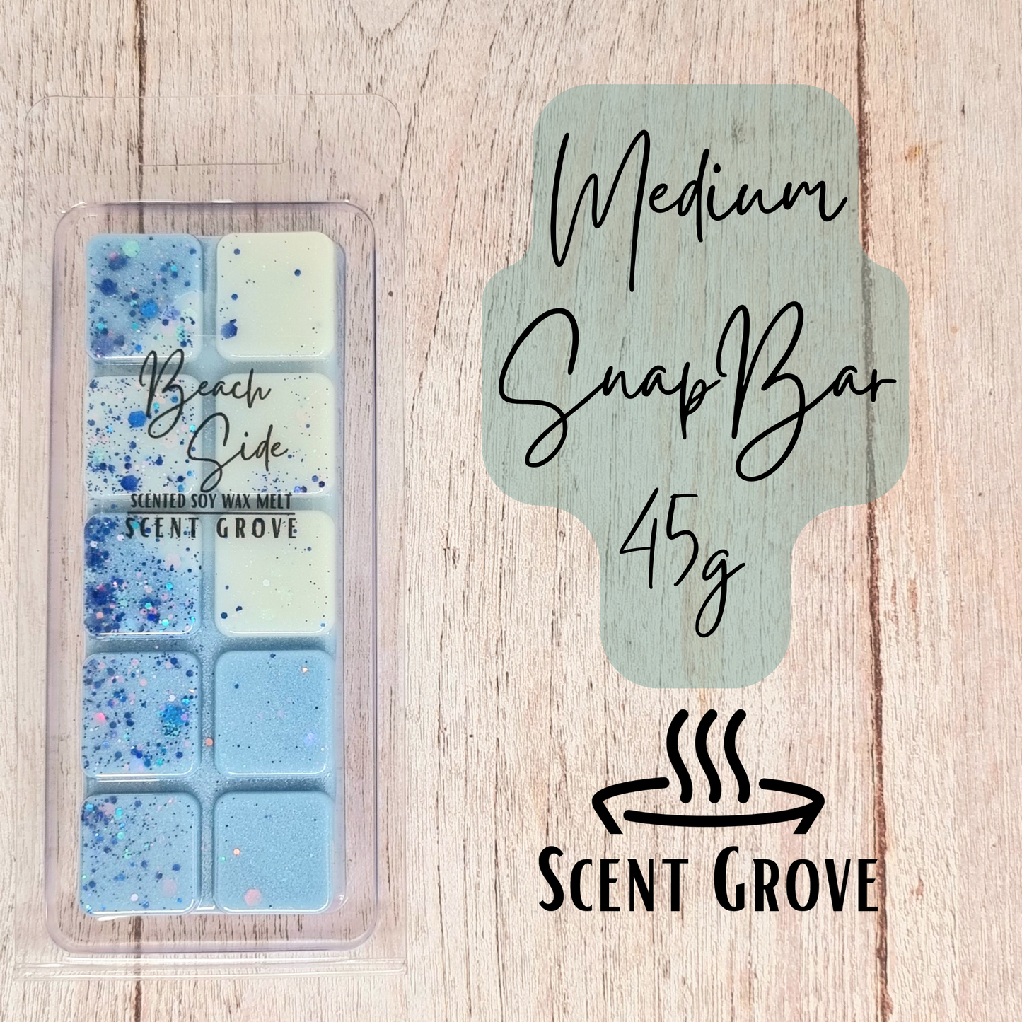 Beach Side scented soy wax melt