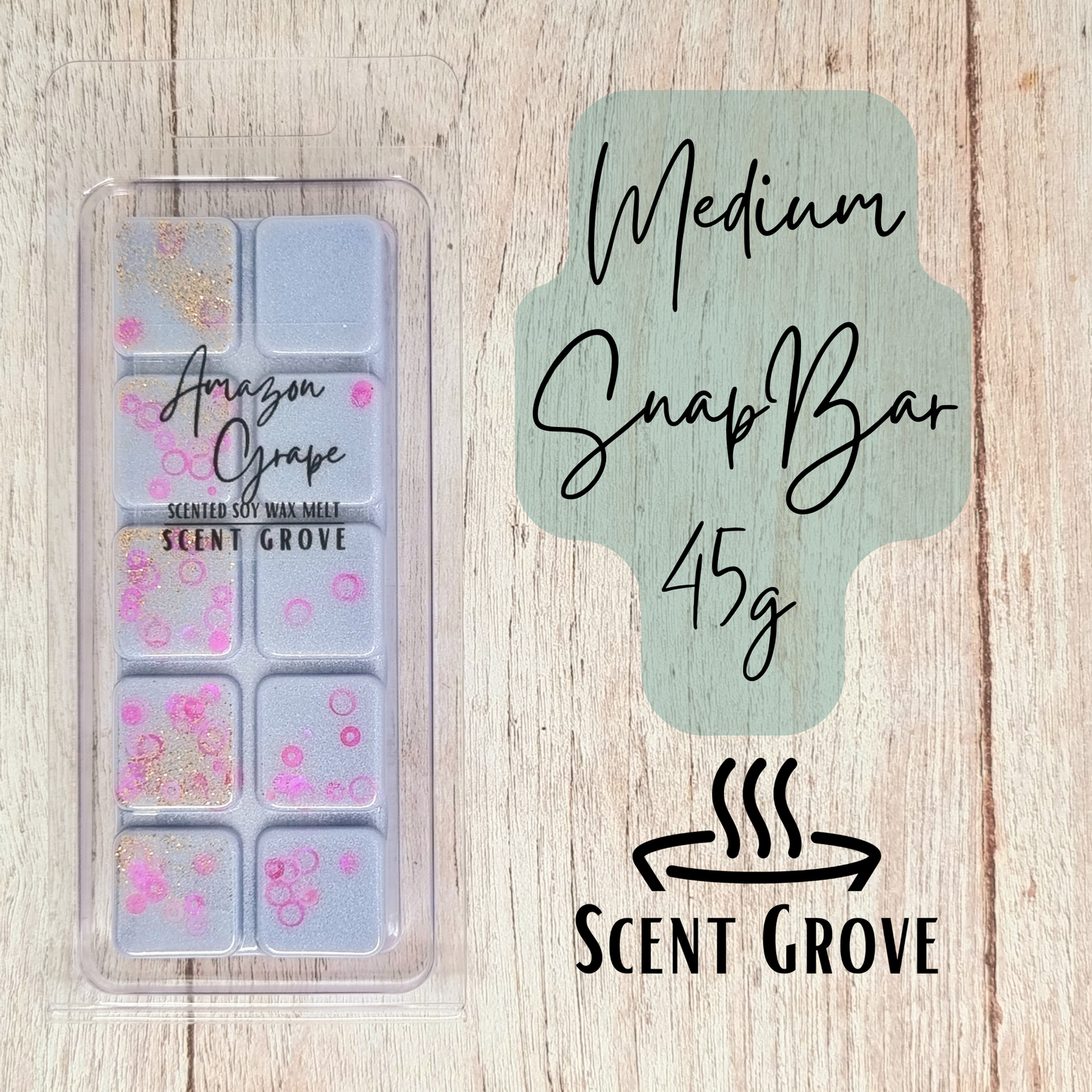 Amazon Grape scented soy wax melt