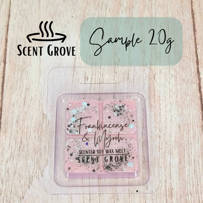 Frankincense & Myrrh soy wax melt