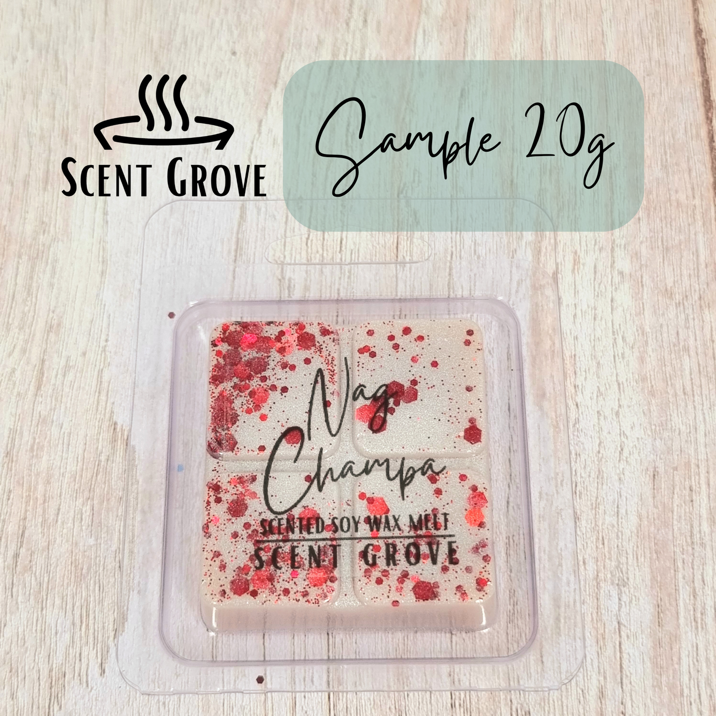 Nag Champa scented soy wax melt