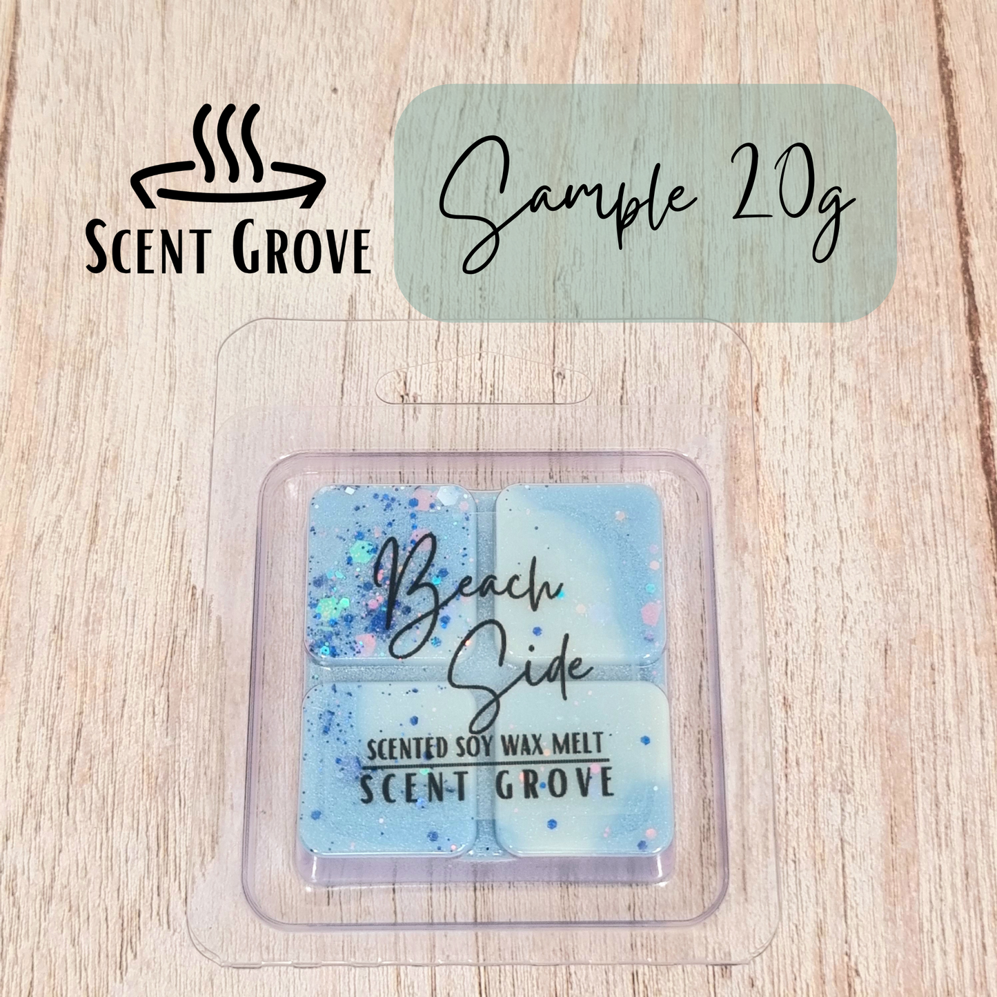 Beach Side scented soy wax melt