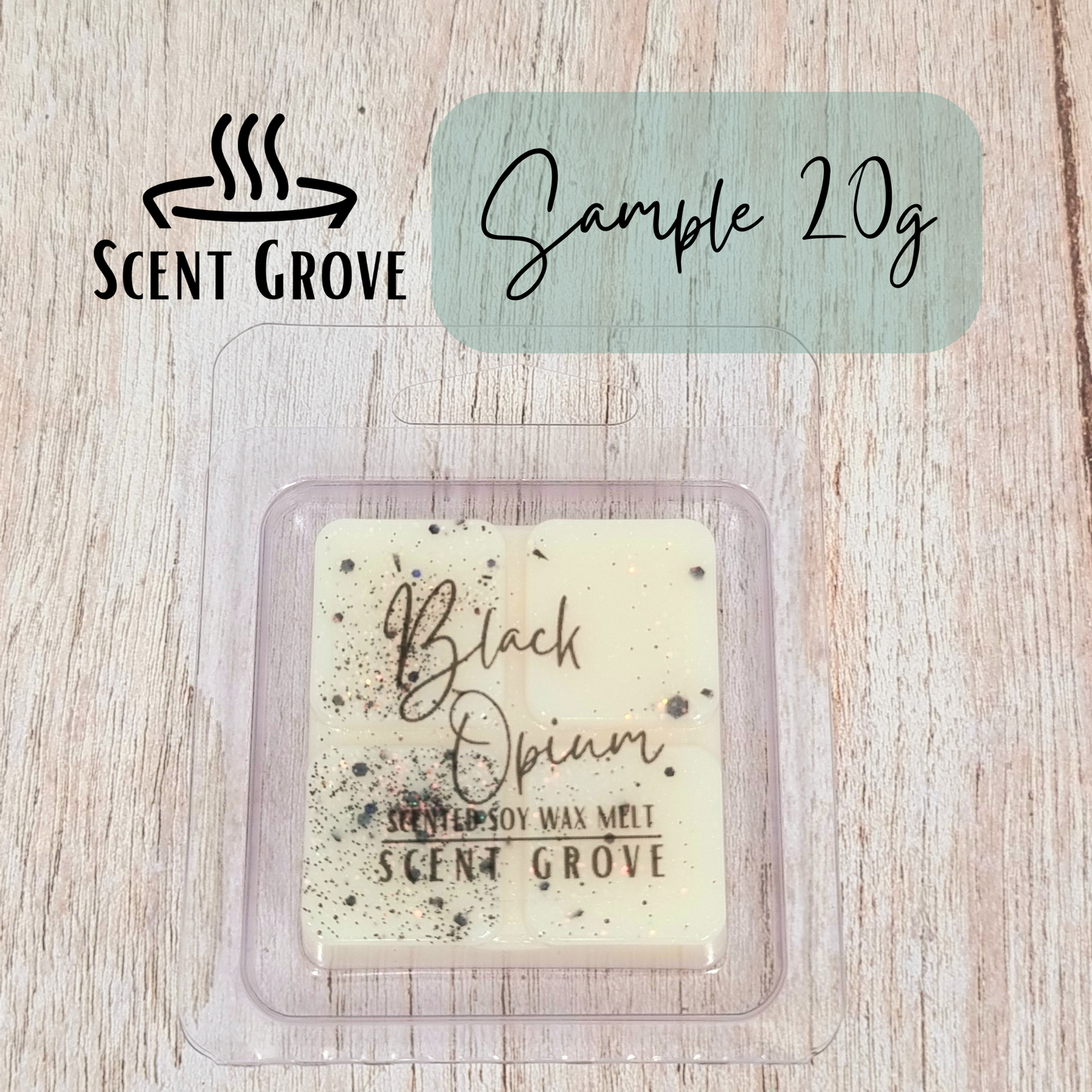 Black O pium type soy wax melt