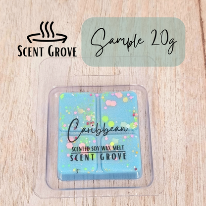 Caribbean inspired soy wax melt