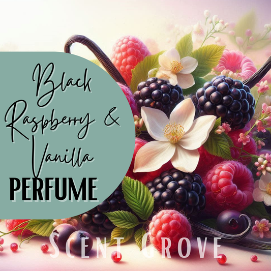 Black Raspberry & Vanilla scented fine perfume mist