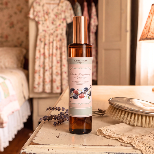 Black Raspberry & Vanilla scented fine perfume mist