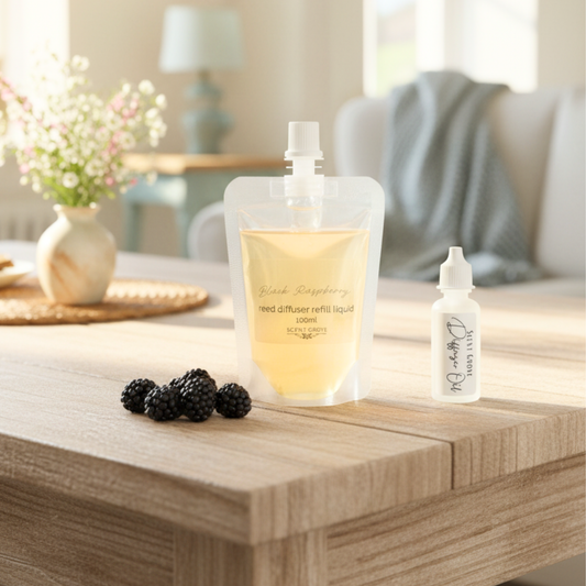 Black Raspberry Scented Diffuser Refill Liquid