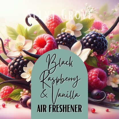 Black Raspberry & Vanilla Scented Air Freshener Spray multi purpose for car, home, room