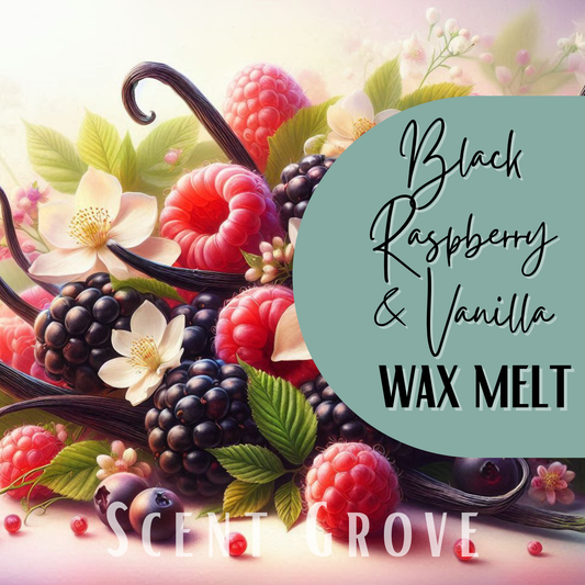 Black Raspberry & Vanilla soy wax melt