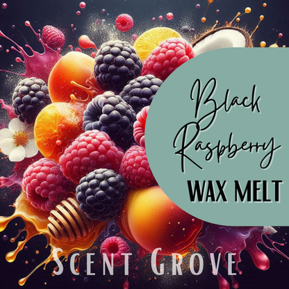 Black Raspberry scented soy wax melt