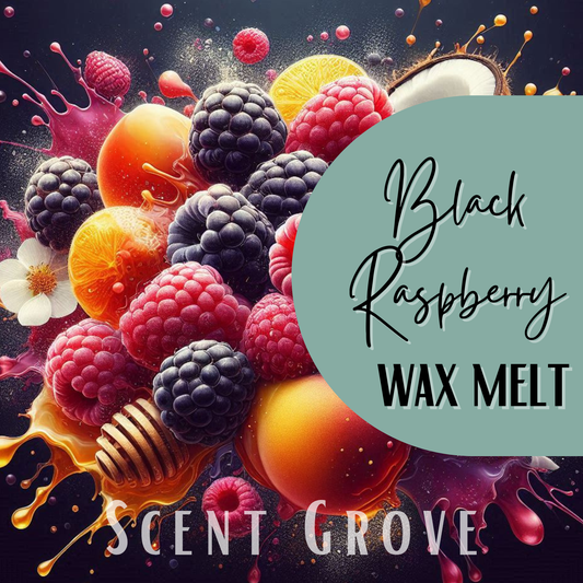 Black Raspberry scented soy wax melt