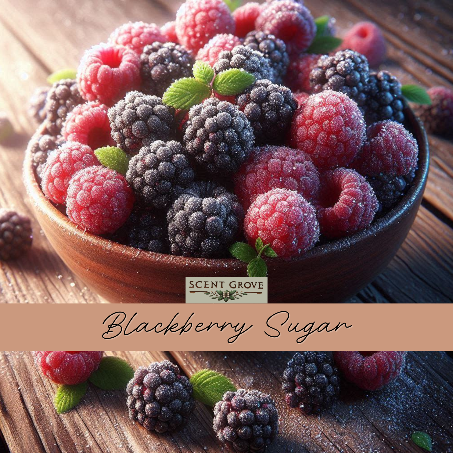 Blackberry Sugar scented soy wax melt