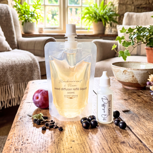 Blackcurrant & Plum Scented Diffuser Refill Liquid