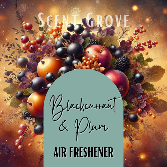 Blackcurrant & Plum Scented Air Freshener Spray multi purpose for car, home, room