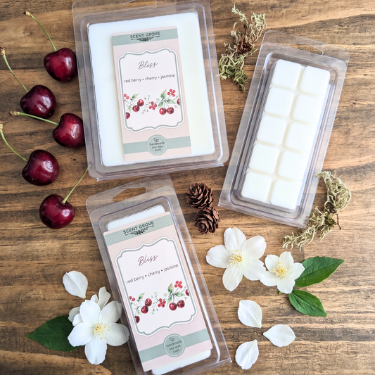 Bliss scented soy wax melt