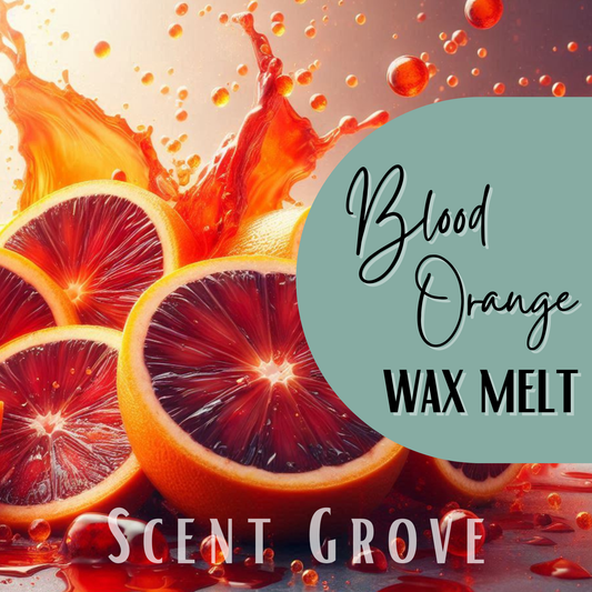 Blood Orange scented soy wax melt
