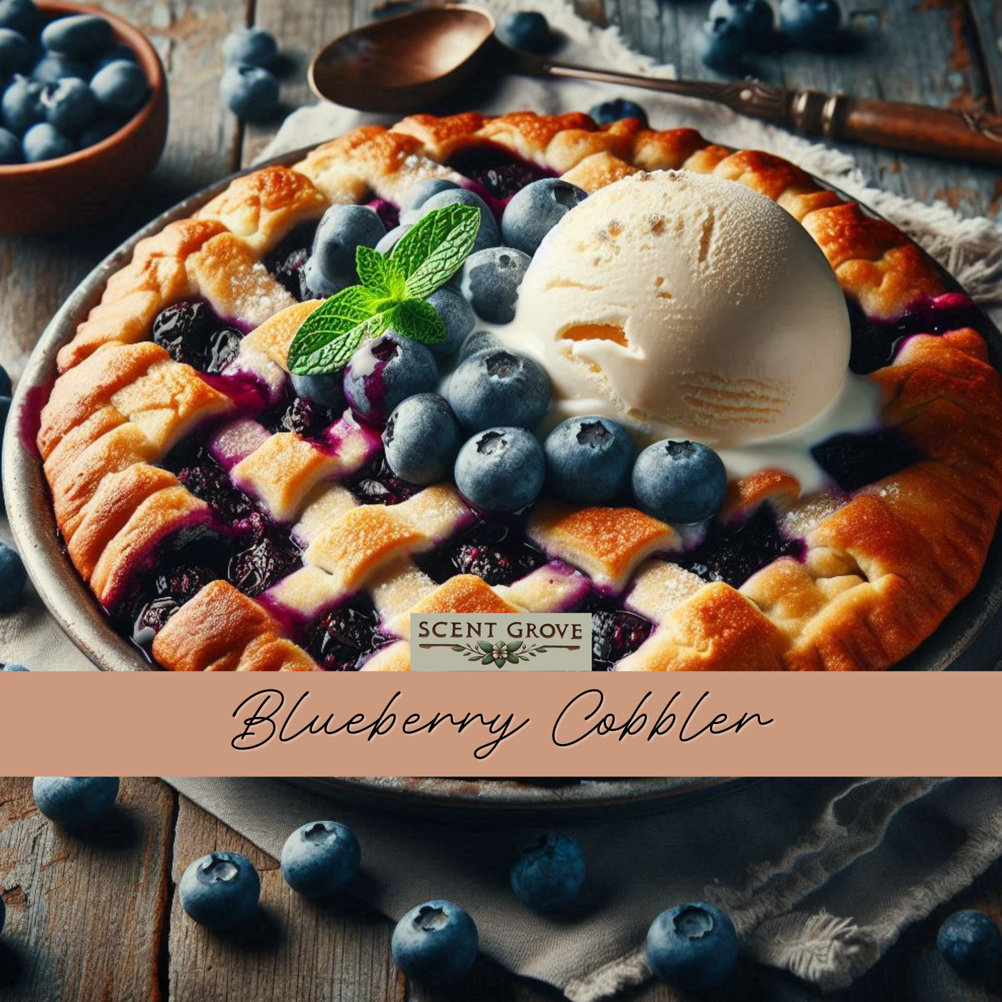 Blueberry Cobbler Scented Diffuser Refill Liquid