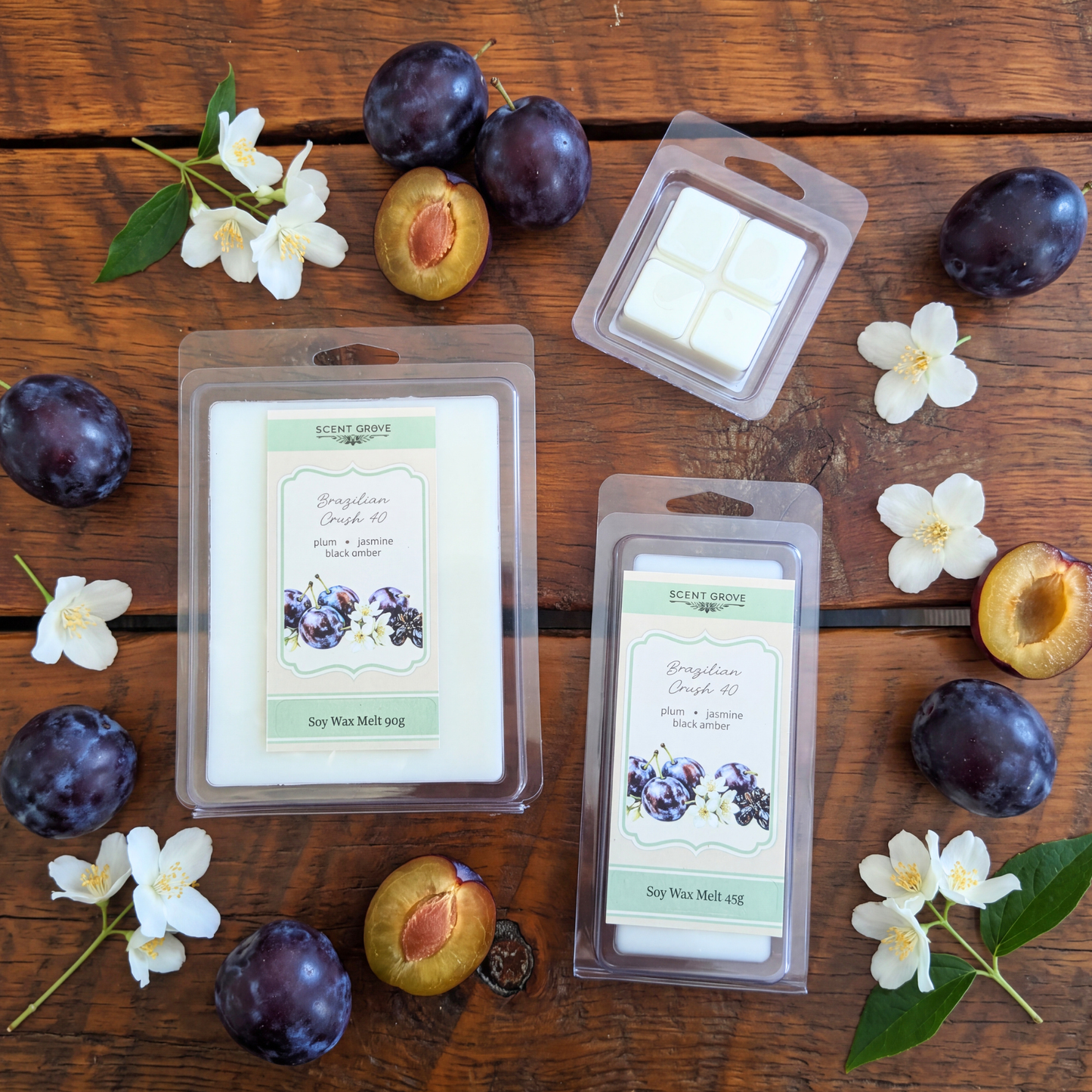 Brazilian Crush 40 scented soy wax melt
