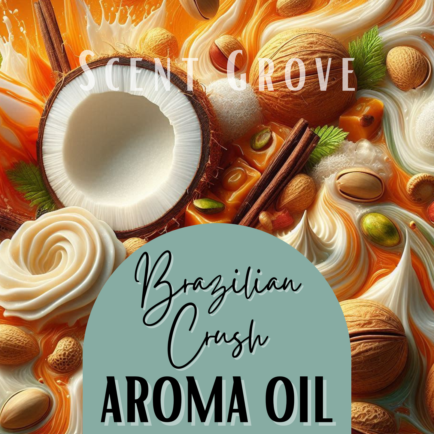 Brazilian Crush Aroma Oil 10ml Dripolator bottle